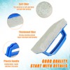 HUAREW Hand-Held Sponge Swimming Pool Scrub Brush, Ideal for Pool