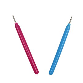 Ruwado 2 Pcs Quilling Tools Set Metal Slotted Tool Rolling Curling Kit Multifunctional Needle Pen for DIY Cardmaking Craft Art Project Paper Handmade Accessories (2)