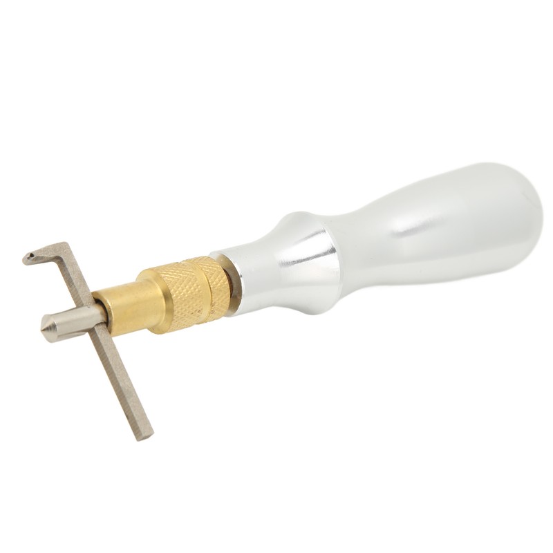 Leather Groover Professional Aluminum Handle Hand Made DIY Leather Craft