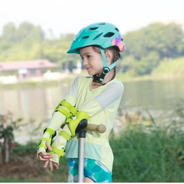 Kids Youth Bike Helmet, Adjustable Boys Girls Helmets for Children and Teen Age 3-5-8-14, Safety Certified and Lightweight Multi-Sport Helmet 50-57 cm