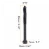 sourcing map Hex Lag Screws 5/16" x 3-1/2" Carbon Steel
