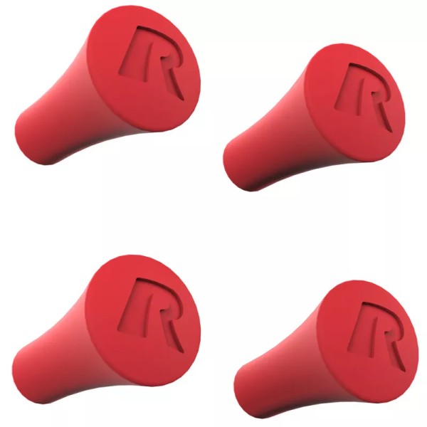 RAM Replacement Rubber Red Post Caps 4 Pack - Fits