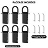 5/8” Stake Pocket Tie Down D Rings,Heavy Duty Trailer D