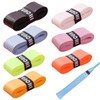 SIRLOMU 7 PCS Non-slip Overgrip for Tennis, Badminton, Squash Rackets