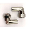 Greened House 90 Degree Elbow Radiator Valve 15mm (Pair) for