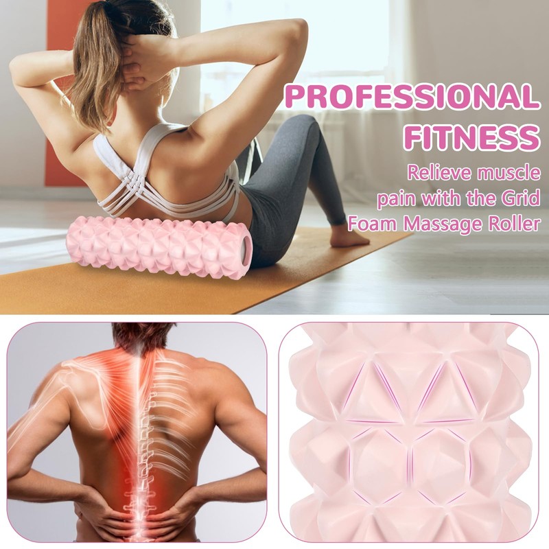 Williyatt Fascia Roller, Foam Roller Massage Roller for Relieving Muscle