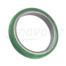 Tuckaner (5pcs) Gy6 Exhaust Bolt and Gasket Kit Compatible with 50cc 125 cc 150cc Taotao Sunl Coolster Jonway Roketa Scooters ATVs Go Karts Moped Quad 4 Wheeler Dune Buggy, Silver