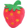 Jowxsx Strawberry Teeth Grinding Catnip Toys Funny Interactive Fruit Plush