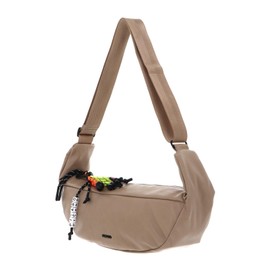 Picard Women's Shoulder Bag WRAP Recycled PU Small with Zip Shoulder Bag Everyday Going Out, Chai.