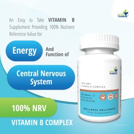 VitaThrive® Vitamin B Complex 100% NRV – 180 Tablets