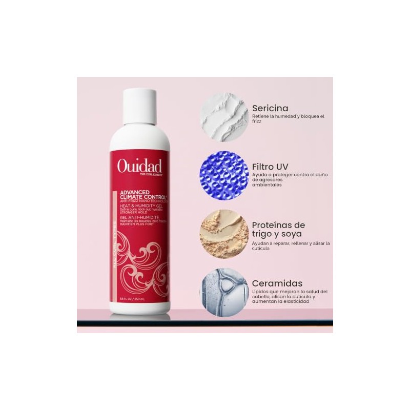 OUIDAD Advanced Climate Control Heat & Humidity Stronger Hold Gel,