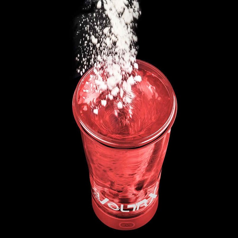 VOLTRX VortexBoost Electric Shaker Bottle, USB C Rechargeable Protein Shake
