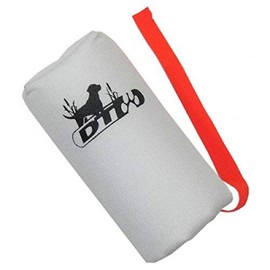 DT Systems Super Pro Series Feather Weight White Launcher Dummy with Orange Streamer Nylon