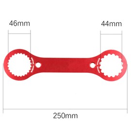 1 Set Axis Wrench Tool, DUB/TL-FC32 25 24 Aluminum Alloy Adapter Repair Tool, Multifunctional Tool BB Axis Wrench Park Tool, Bicycle Bottom Bracket Wrench Spanner Repair Too for Mountain Bike Bicycle