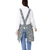 OCXXMME Adjustable Easeful Cross Back Aprons for Women Floral Aprons