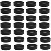 WADY 50PCS Spa Facial Headband Disposable Spa Headbands, Stretch Facial Headband with Adjustable Magic Tape, Soft Skin Care Essential for Home Use Hotel Spa and Hair Salon (Black, one size)