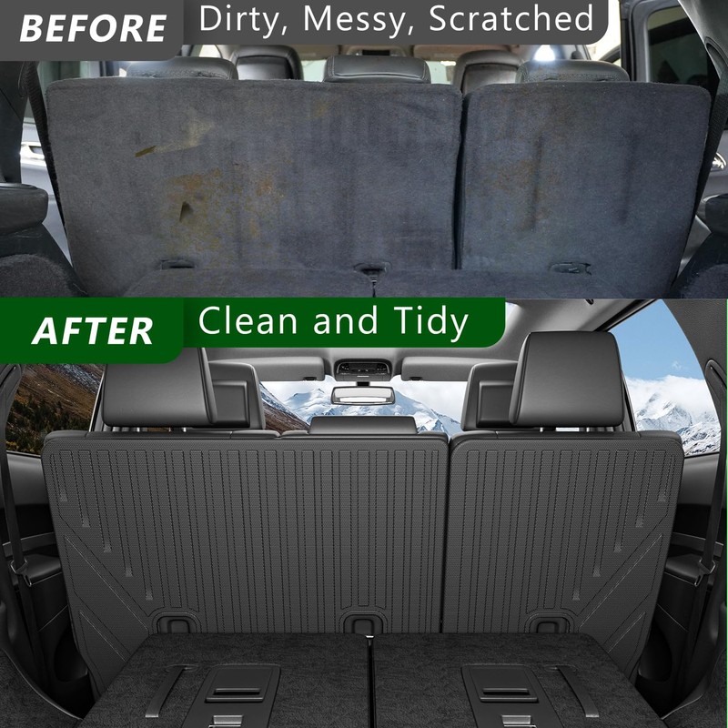 xipoqix 7 Seats Cargo Mat Compatible with 2016-2025 Dodge Durango