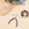 SUNNYCLUE 1 Piece Purple Jewelry Tools Flat Nose Pliers Flat