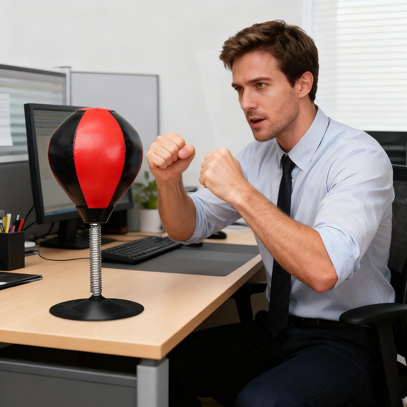 Punching Bag,Portable Strong Suction Cup Boxing Bag Speed Balls,for Home