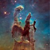 CafePress Pillars of Creation 2015 Eagle Nebula Ornament (Ro Round