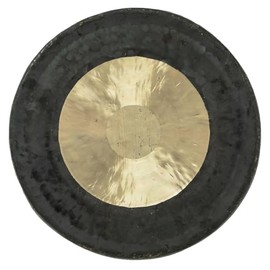 Unlimited Dark Star Gongs - Includes Gong, Mallet & Rope/Bronze Chinese Gong/Bouncy & Moody Tone/For Sound Therapy, Meditation, & Yoga