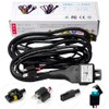 Unipower Electronics HID Relay Harness Set for H4 Hi-Low Switching,
