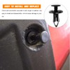 Sandfren 200PCS Car Retainer Clips, Vehicle Bumper Push Pin Fasteners
