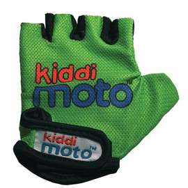 KIDDIMOTO GLV016M Cycling Gloves Neon Green, Size M (5-10 Years)