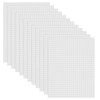 12 Pieces 7 Count Plastic Mesh Canvas Sheets for Embroidery,
