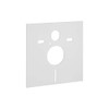 Geberit – WC support frame suspended-WC and sound insulation for