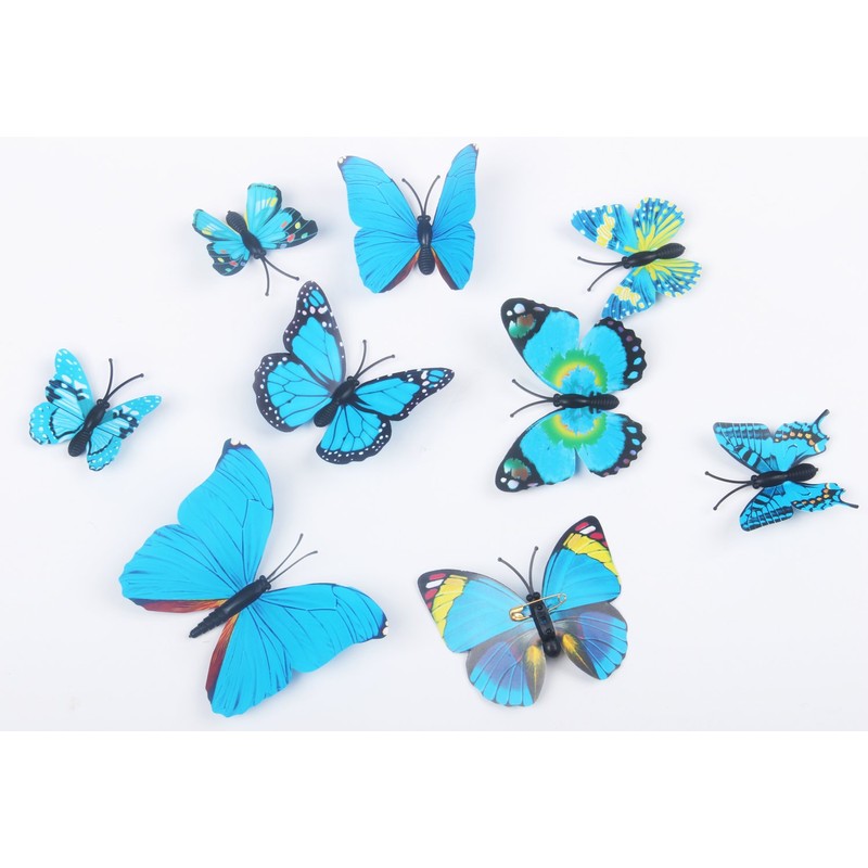 JerrisApparel Flower Girls Dress Princess Costume Butterfly Girl (7 Years,