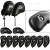 Vester Golf Club Protective Covers Golf Iron Covers Synthetic Leather