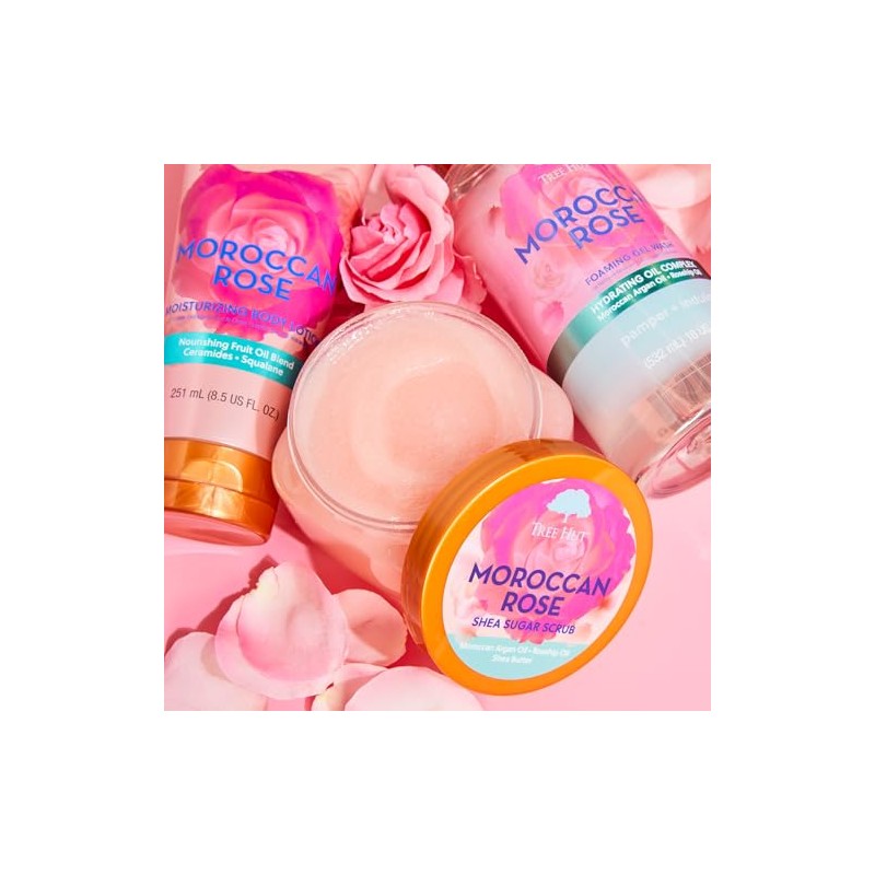 ¡Piel de seda! Exfoliante Corporal de Azúcar Tree Hut Moroccan