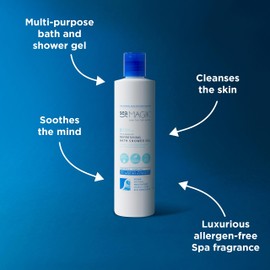 Sea Magik - Vegan Body Wash, Refreshing Spa Set with Dead Sea Salt, Allergen Free, Multipurpose, for All Skin Types, Hydrating, Soothes Psoriasis and Eczema, Cruelty Free (300ml)