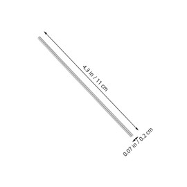 jojofuny 30pcs Stainless Steel Rod Pins for Blocking Board Durable Crochet Accessories for Efficient