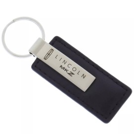 Lincoln MKZ Leather Keychain (Black)