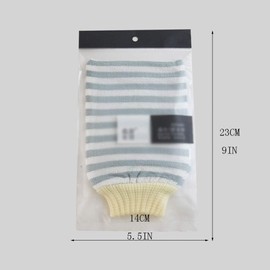 Guantes Exfoliantes de Baño para Adultos – Toalla de Ducha C/B 1 Pack