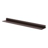 CRL Bronze Sliding Glass Door Replacement Rail - 96 in