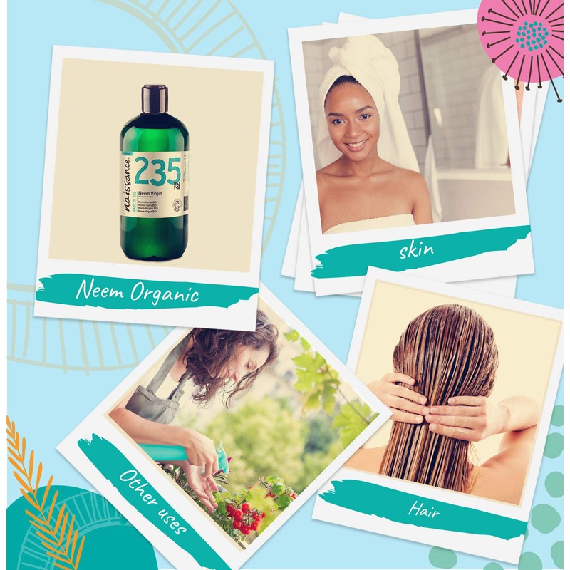 Naissance Native Neem Oil (No. 235) 500 ml Organic Certified