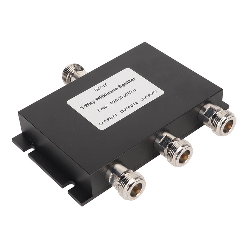 3 Way TV Signal Splitter Professional 698‑2700MHz 3 Way Power