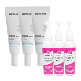 3 whitening creams + 3 whitening essences / Whitening blemish care / 화이트닝 크림3개+화이트닝 에센스3개 미백 잡티관리