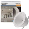 Commercial Electric 4 in. White Ultra Low Glare Mini Step