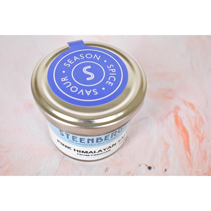 Steenbergs Himalayan Pink Salt - standard jar - 125g