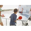 Idena 40201 Beginners Table Tennis Bat with Straight Wooden Handle,