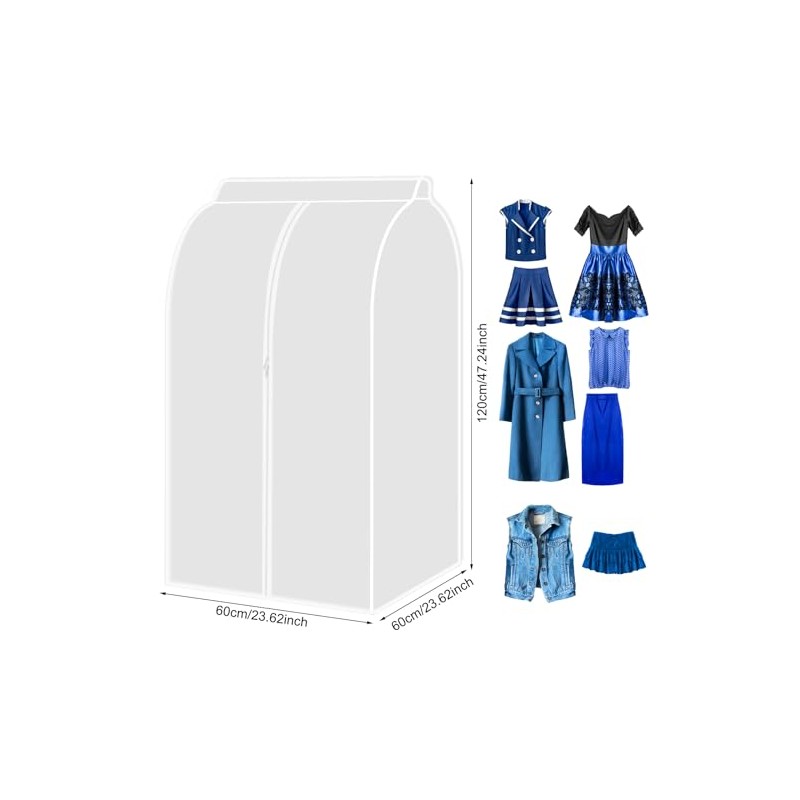 Protector De Ropa Colgante, Bolsas De Almacenamiento El Armario Colgante