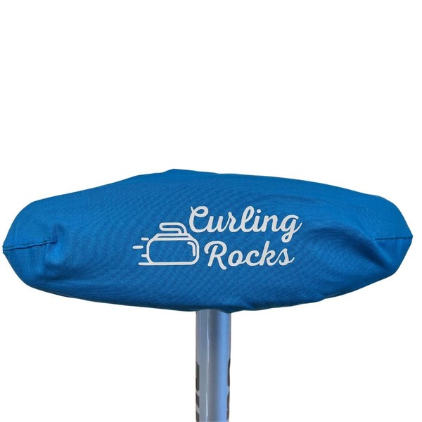 Curling Broom Cover Curling Stone Handmade in Canada Curling Rocks