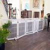 WELLAND Support Feet for 360 Degree Configurable Gate Collection, White,
