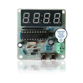 ISolderStore Soldering Practice Kit 4-bit Clock Kit Electronics Kit DIY Kit Soldering Project Soldering Practice Kits Soldering Projects