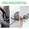 GOLF Tea Infuser,Extra Fine Mesh Tea Cup Filter Silicone Handle
