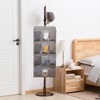 ANZORG Dual Sided Hanging Shoe Organizer for Closet with Rotating
